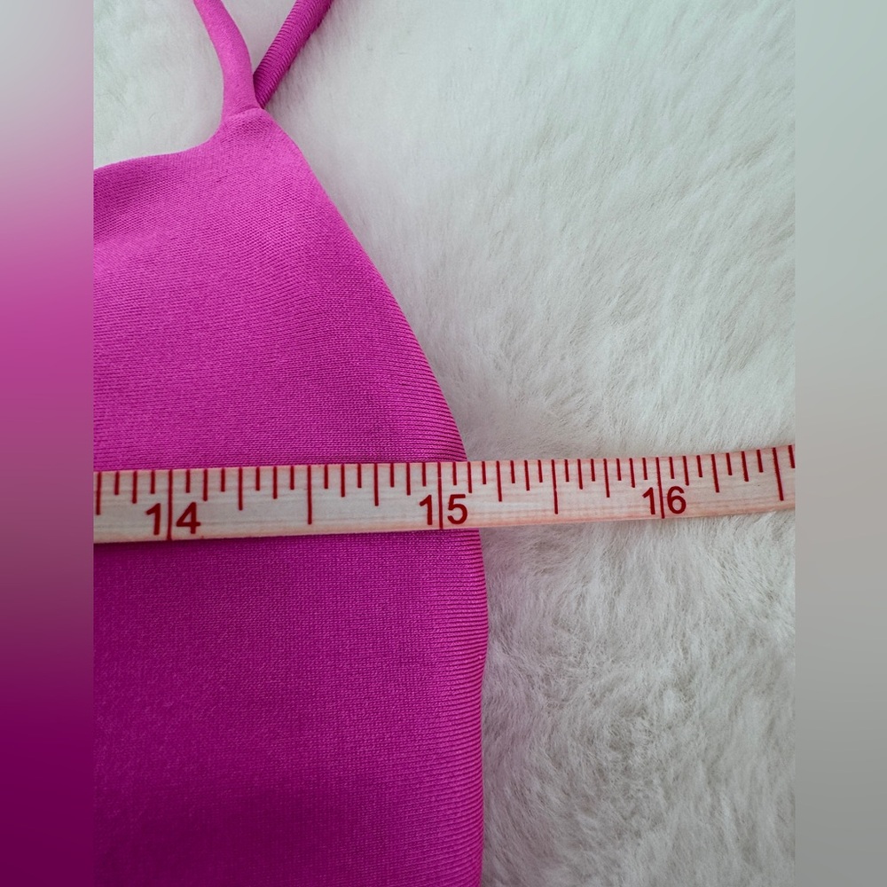 Shade & Shore Barbie Pink One Piece Swimsuit, Size Medium - NWT - Picture 8 of 12